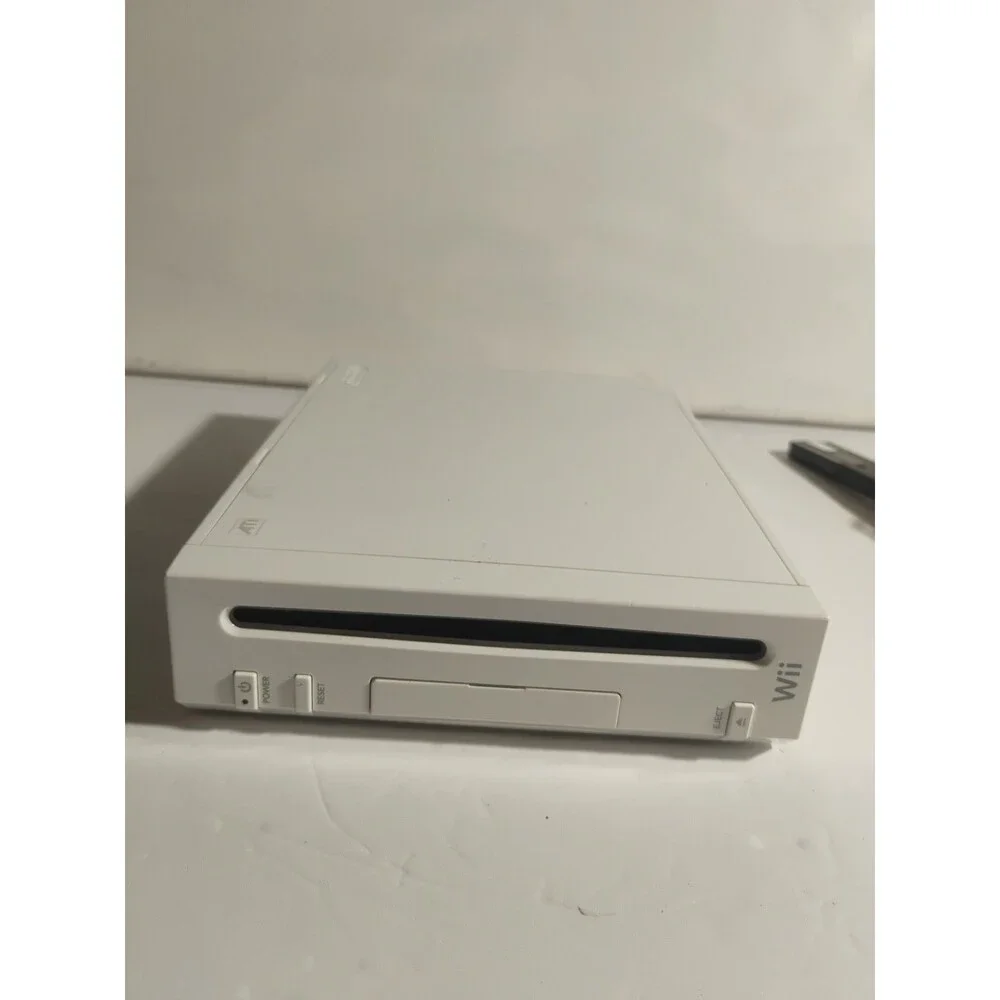 Nintendo Wii Console And Chord, Sensor Bar (No AV Cord) TESTED